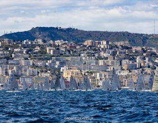 Valerian Lebrun takes early lead at Europeans in Naples
